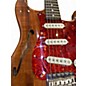 Used 2020 Fender Artisan Koa Thinline Stratocaster Aged Natural Hollow Body Electric Guitar