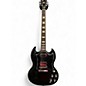 Used Gibson SG Standard Black Solid Body Electric Guitar thumbnail