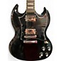 Used Gibson SG Standard Black Solid Body Electric Guitar