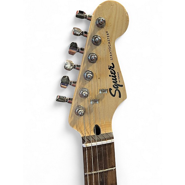 Used Squier Stratocaster 2 Color Sunburst Solid Body Electric Guitar
