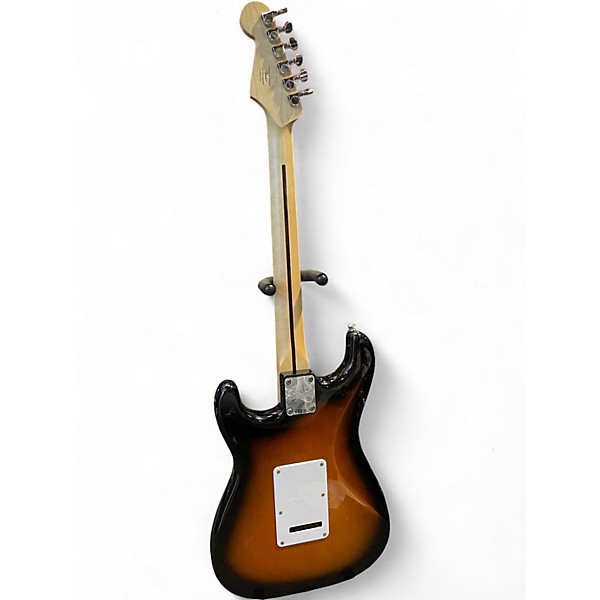 Used Squier Stratocaster 2 Color Sunburst Solid Body Electric Guitar