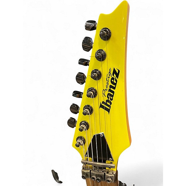 Used Ibanez RG752M Desert Sun Yellow Solid Body Electric Guitar