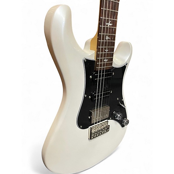 Used PRS SE STANDARD STUDIO Pearl White Solid Body Electric Guitar