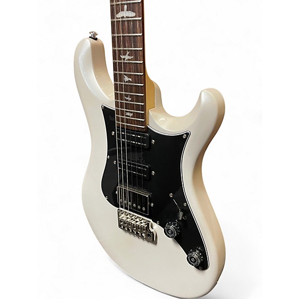 Used PRS SE STANDARD STUDIO Pearl White Solid Body Electric Guitar