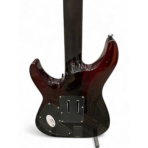 Used Schecter Guitar Research REAPER 6 FR S ELITE BLOOD BURST Solid Body Electric Guitar
