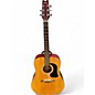 Used Washburn D10 NATURAL Acoustic Guitar thumbnail