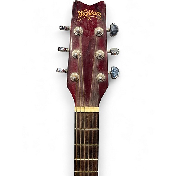 Used Washburn D10 NATURAL Acoustic Guitar