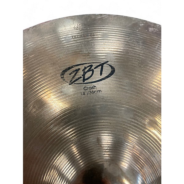 Used Zildjian 14in ZBT Crash Cymbal