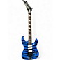 Used 2006 Jackson DK2 Pro Dinky Blue to Black  Solid Body Electric Guitar thumbnail