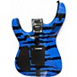Used 2006 Jackson DK2 Pro Dinky Blue to Black  Solid Body Electric Guitar