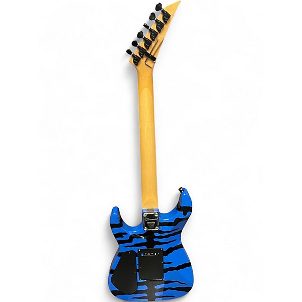 Used 2006 Jackson DK2 Pro Dinky Blue to Black  Solid Body Electric Guitar