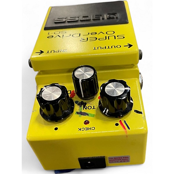Used BOSS SD1 Super Overdrive Effect Pedal