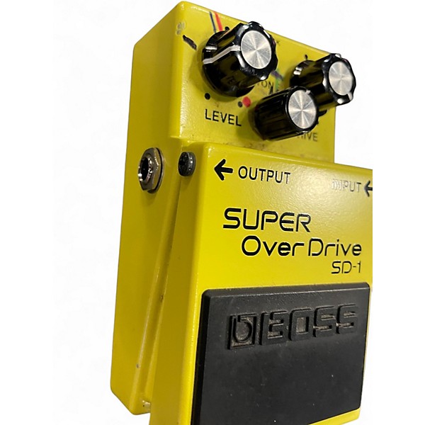 Used BOSS SD1 Super Overdrive Effect Pedal