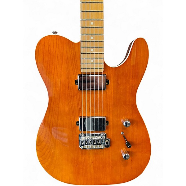 Used Schecter Guitar Research PT Van Nuys Natural Ash Solid Body Electric Guitar