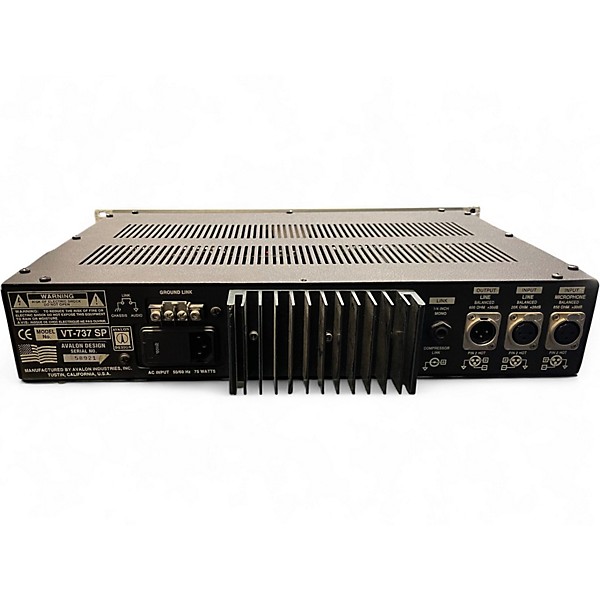 Used Avalon VT737SP Class A Mono Tube Microphone Preamp