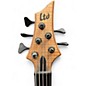 Used ESP LTD B1005 Deluxe Natural Electric Bass Guitar
