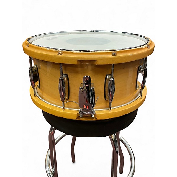 Used Gretsch Drums 14in Maple Snare w/ Wood Rims Natural Drum