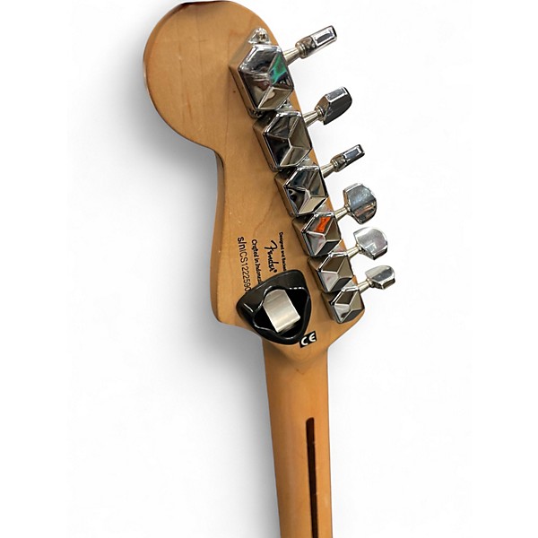 Used Squier Bullet Stratocaster HSS 2 Tone Sunburst Solid Body Electric Guitar