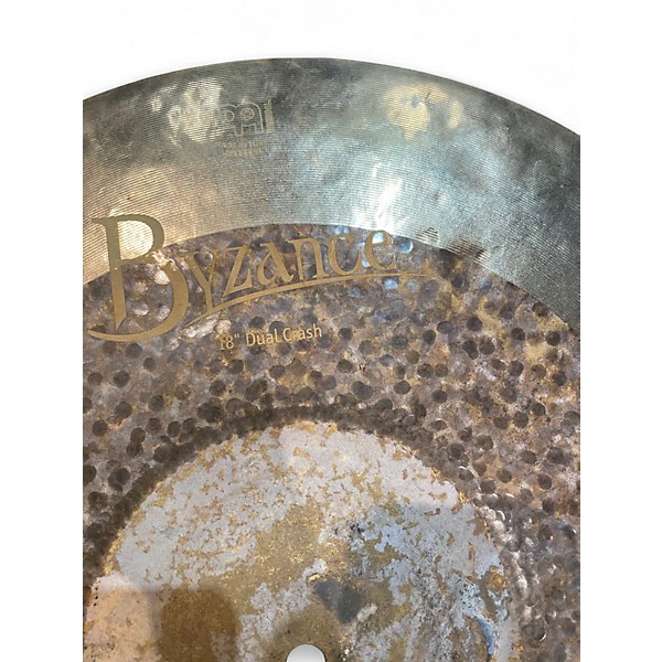 Used MEINL 18in Byzance Dual Trash China  Cymbal