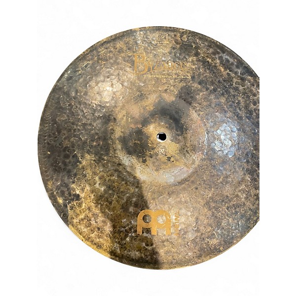 Used MEINL 14in Byzance Extra Dry Medium  Hi Hat Cymbal