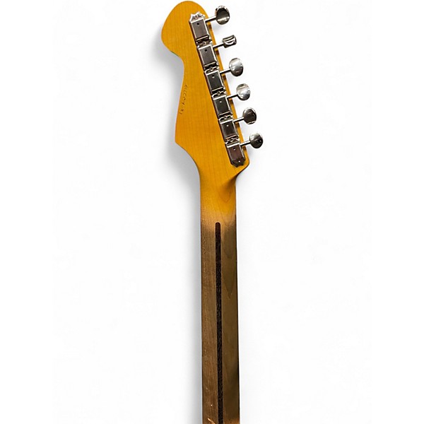 Used Berly S Type Hardtail Relic Black Solid Body Electric Guitar