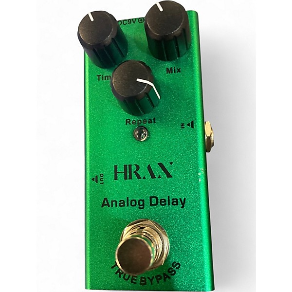 Used Hrax ANALOG DELAY Effect Pedal