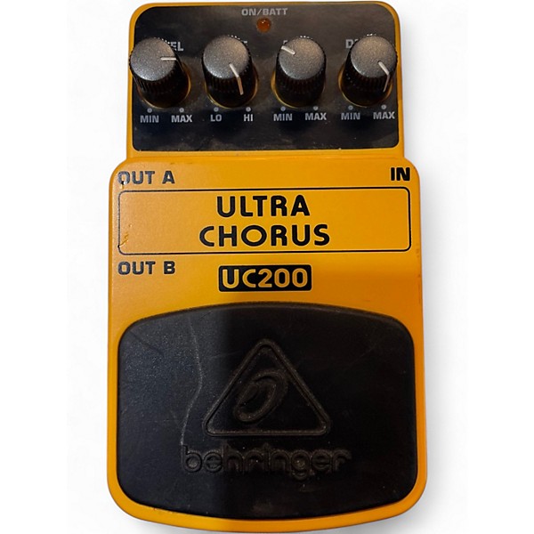 Used Behringer UC200 ULTRA CHORUS Effect Pedal