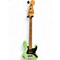 Used Fender Deluxe Jazz Bass Surf Pearl Electric Bass Guitar thumbnail