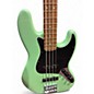 Used Fender Deluxe Jazz Bass Surf Pearl Electric Bass Guitar