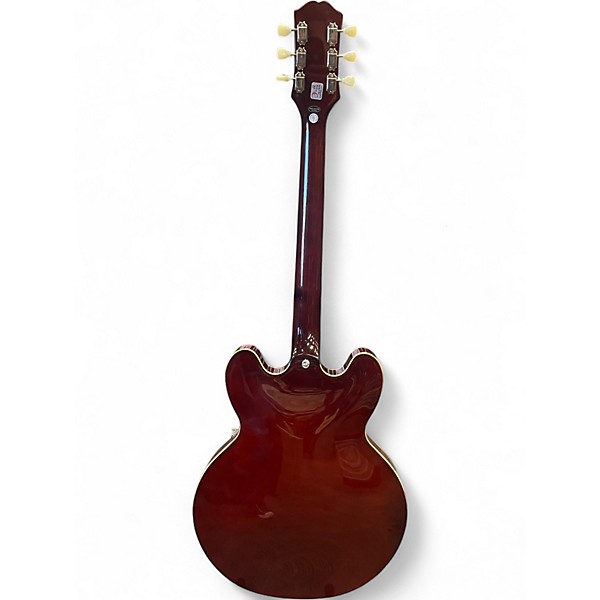 Used Epiphone ES 335 Inspired by Gibson Iced Tea Burst Hollow Body Electric Guitar