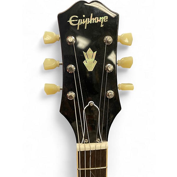 Used Epiphone ES 335 Inspired by Gibson Iced Tea Burst Hollow Body Electric Guitar