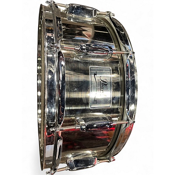 Used Pearl 14in STARTER SNARE KIT STEEL Drum