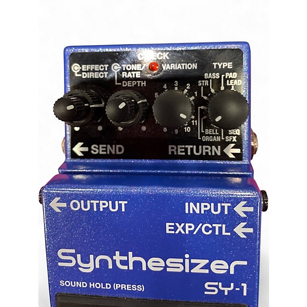 Used BOSS SY1 Effect Pedal