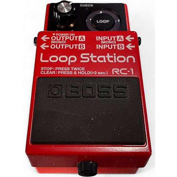 Used BOSS RC1 Loop Station Pedal
