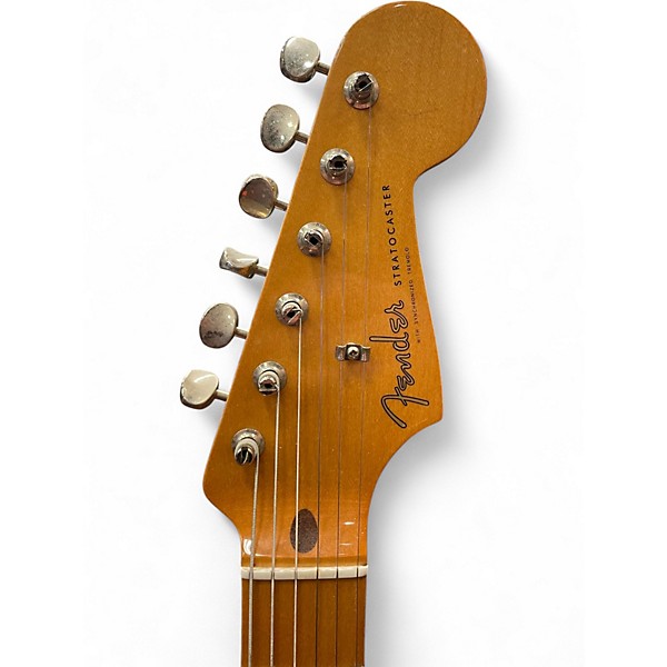 Used Fender Player Stratocaster HSS 3 Tone Sunburst Solid Body Electric Guitar