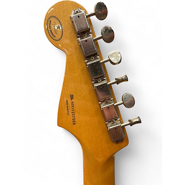 Used Fender Player Stratocaster HSS 3 Tone Sunburst Solid Body Electric Guitar