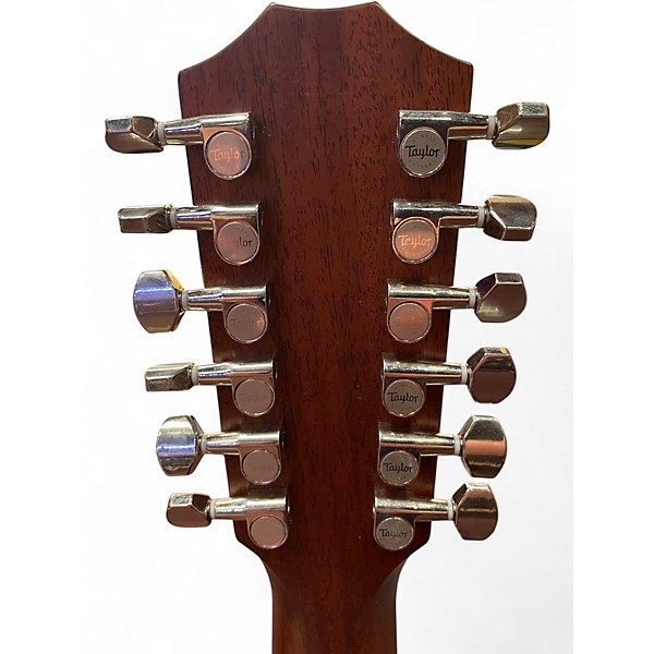 Used Taylor 352ce 12-Fret V-Class Natural 12 String Acoustic Electric Guitar