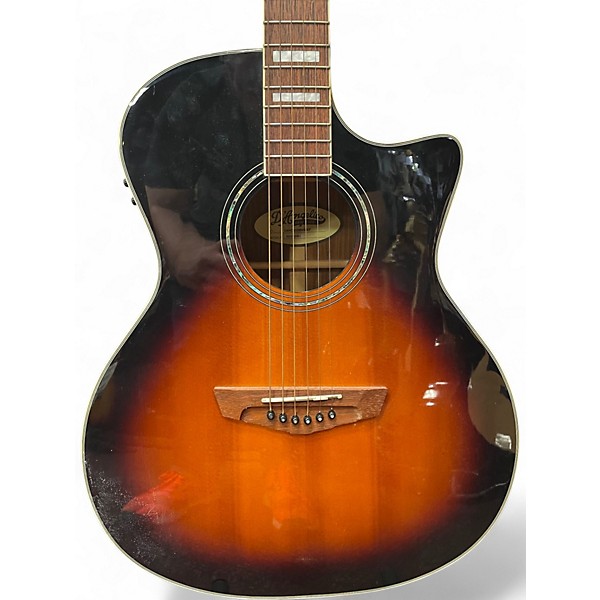Used D'Angelico Gramercy CS Vintage Sunburst Acoustic Electric Guitar