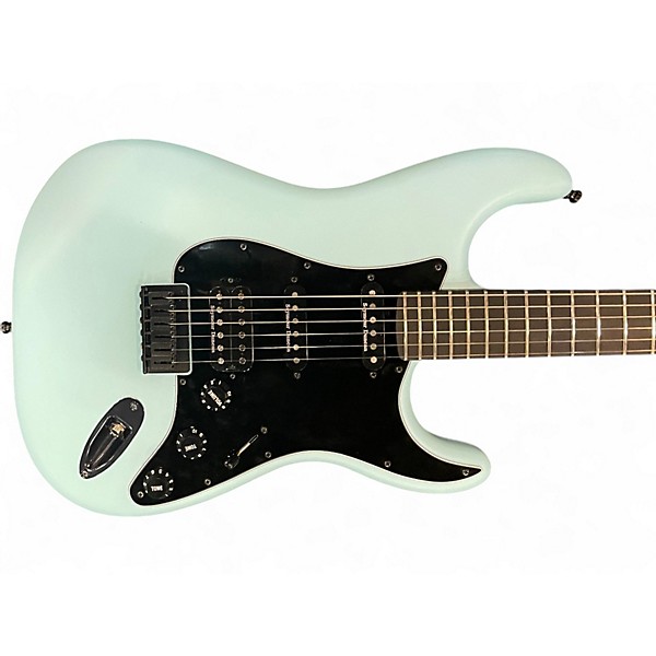 Used Fender ADVANCED PLAYER 2 STRAT Daphne Blue Solid Body Electric Guitar