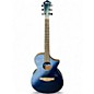 Used Ibanez AEWC32FM Ocean Blue Acoustic Electric Guitar thumbnail