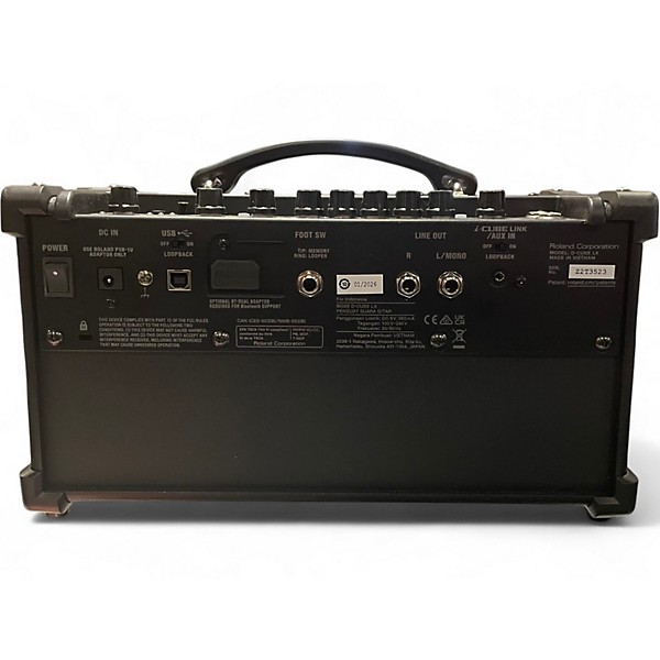 Used BOSS DUAL CUBE LX Battery Powered Amp