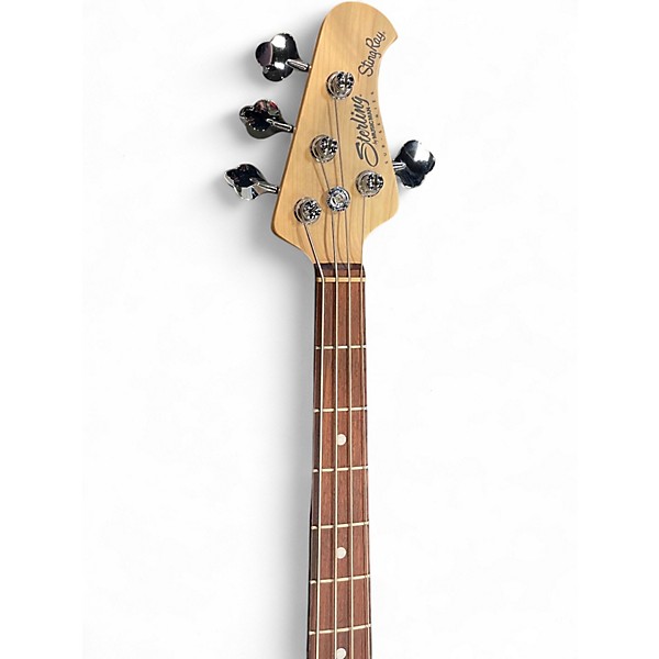 Used Sterling by Music Man Sub 4 Black Electric Bass Guitar