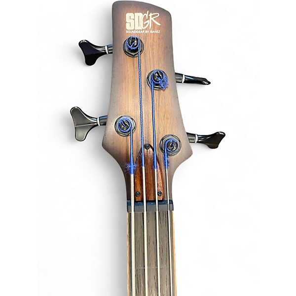 Used Ibanez SRH500F 2 Tone Sunburst Electric Bass Guitar