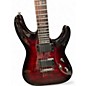 Used Schecter Guitar Research Demon 6 RED Solid Body Electric Guitar thumbnail