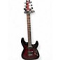 Used Schecter Guitar Research Demon 6 RED Solid Body Electric Guitar