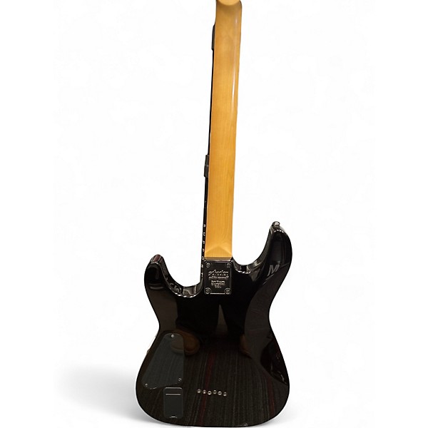 Used Schecter Guitar Research Demon 6 RED Solid Body Electric Guitar