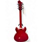 Used Hagstrom SUPER VIKING LEFTY Red Hollow Body Electric Guitar