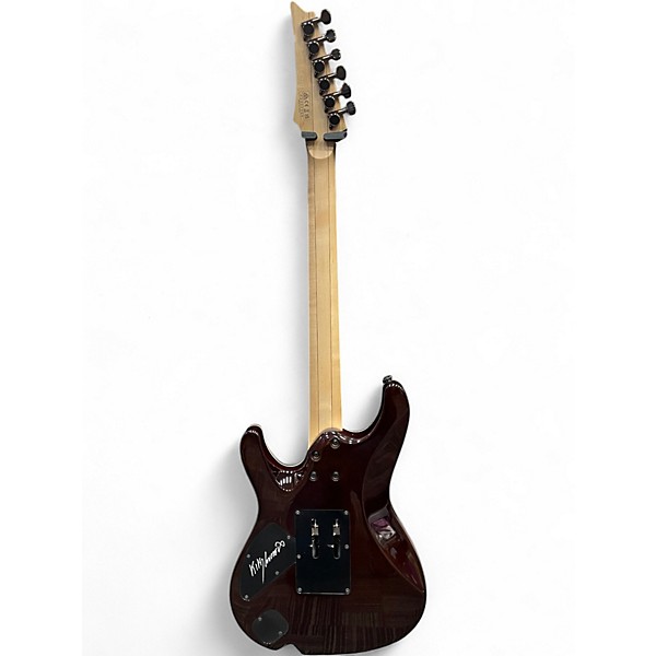 Used Ibanez KIKO100 KIKO LOUREIRO SIGNATURE MODEL Trans Red Solid Body Electric Guitar