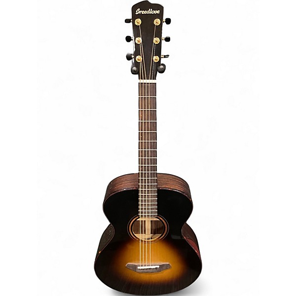 Used Breedlove Performer Pro Concertina Tobacco Sunburst Acoustic Electric Guitar