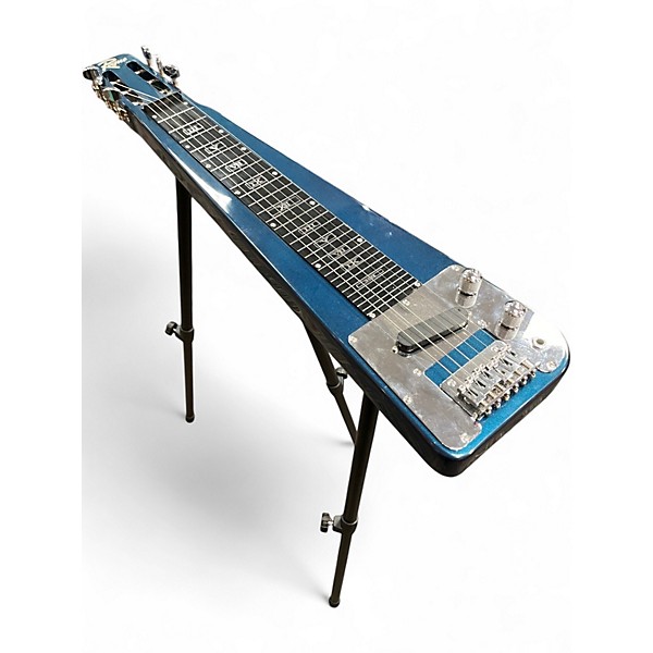 Used Rogue RLS1MBL Metallic Blue Lap Steel